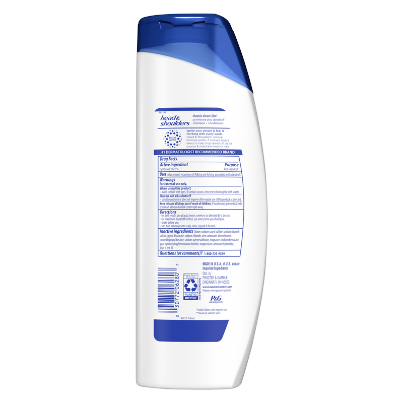 Head & Shoulders 2-in-1 Classic Clean 12.5oz