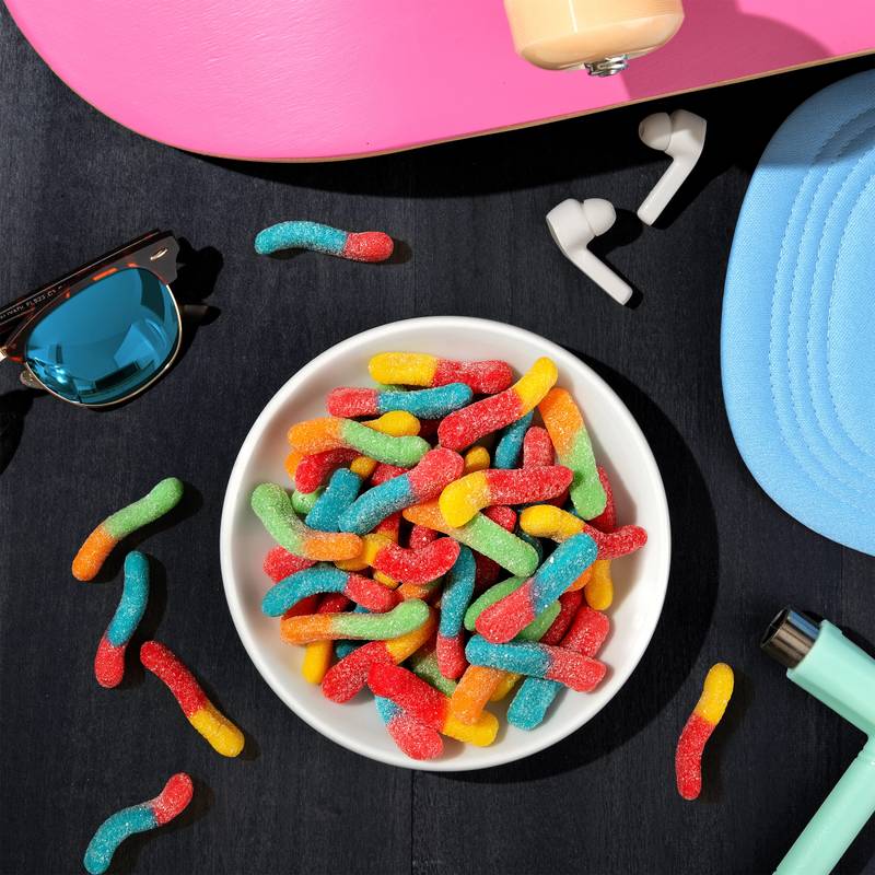 Trolli Sour Brite Crawlers Gummy Candy 9oz