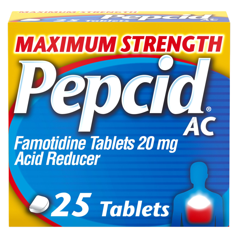 Pepcid AC Maximum Strength Heartburn Relief Tablets 25ct