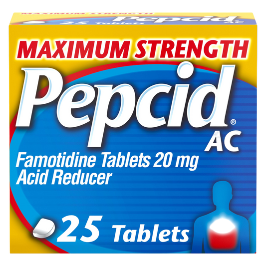 Pepcid AC Maximum Strength Heartburn Relief Tablets 25ct