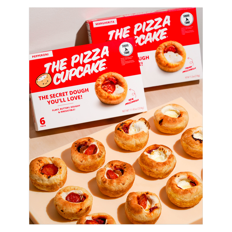 The Pizza Cupcake Margherita 6ct 11.2oz
