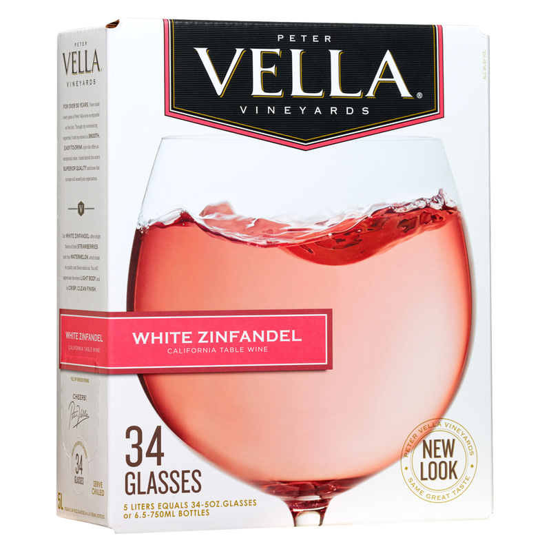 Vella White Zin 5l Box