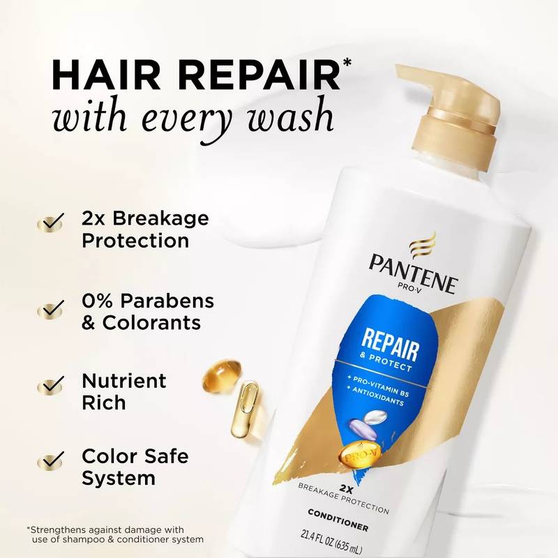 Pantene Repair & Protect 2x Breakage Protection Conditioner 21.4oz