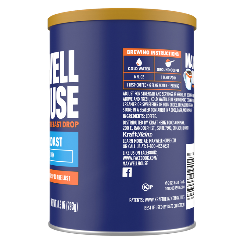 Maxwell House Original Roast Coffee 10.3oz