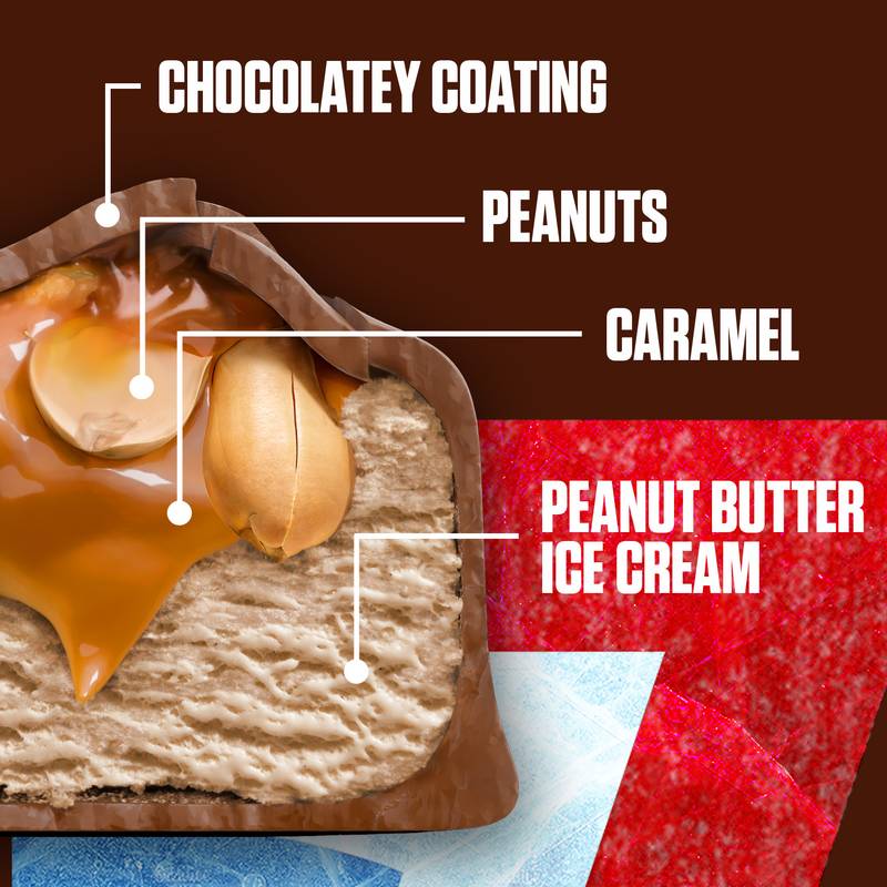 SNICKERS Peanut Butter Ice Cream Bar, 2.8oz