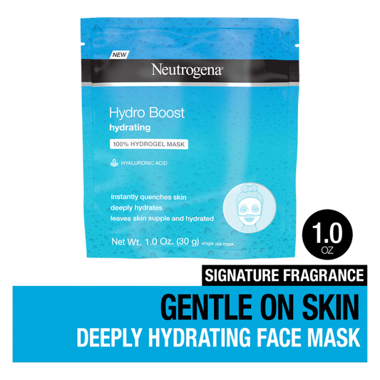 Neutrogena Hydro Boost Hydrating 100% Hydrogel Mask, 1 Oz