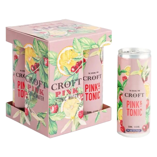 Croft Pink & Tonic 4pk 250ml Cans