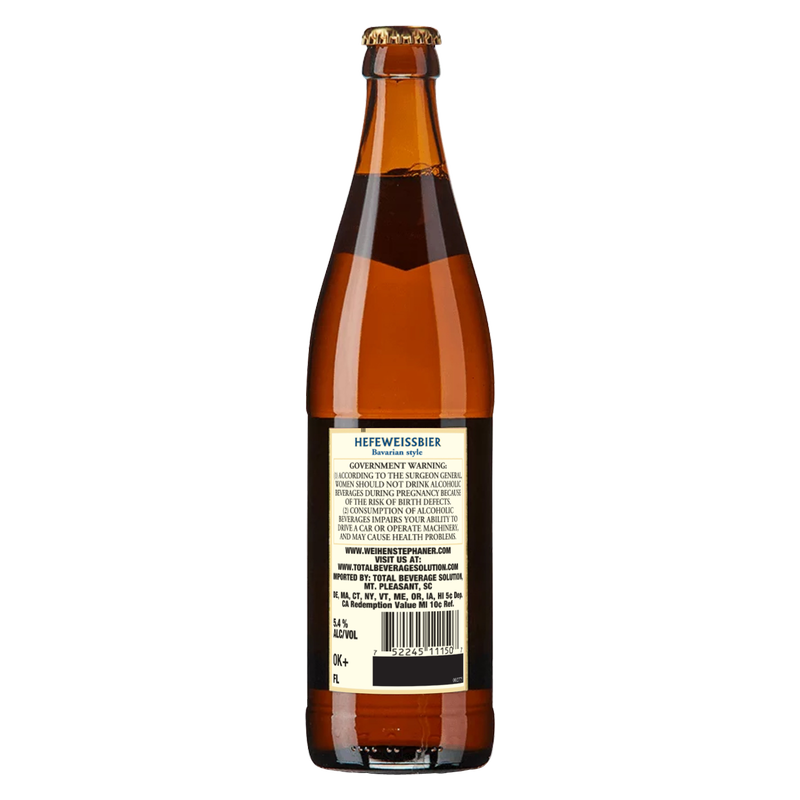 Weihenstephaner Hefe Weissbier Single 16.9oz Btl