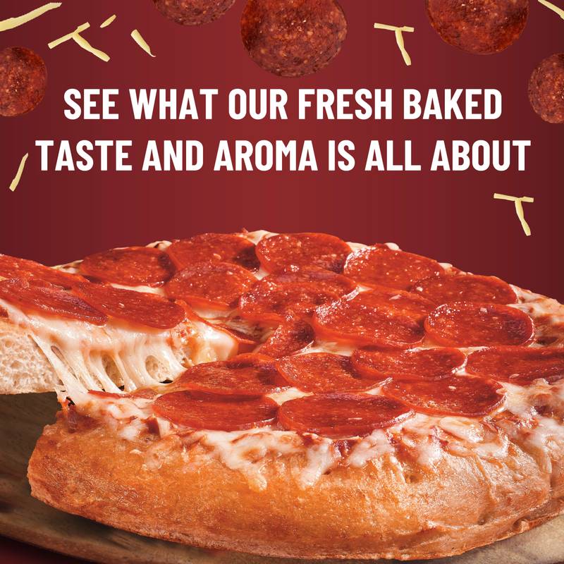 DiGiorno Frozen Rising Crust Pepperoni Pizza, 27.5oz