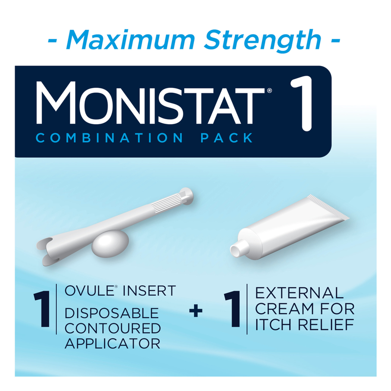 Monistat 1-Day Cure & Itch Yeast Infection Treatment