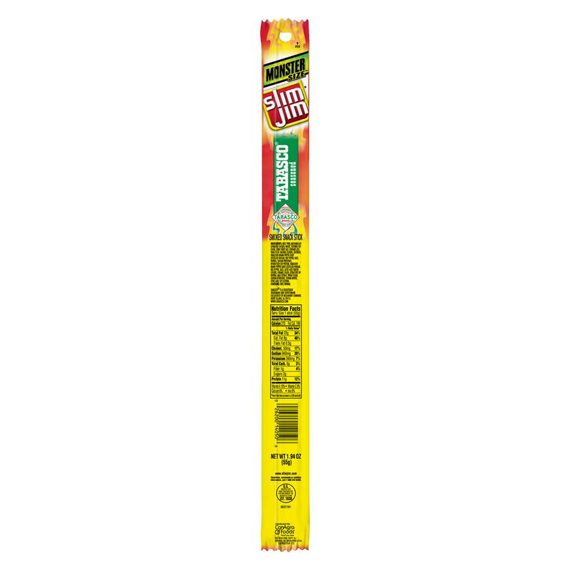 Slim Jim Monster Tabasco 1.94oz