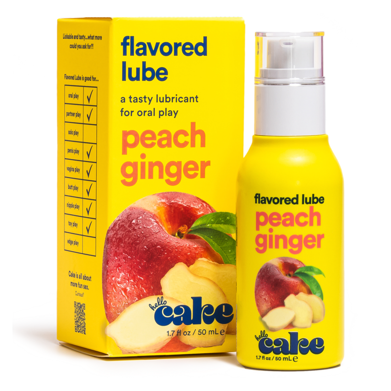 Hello Cake Peach Ginger Flavored Lube