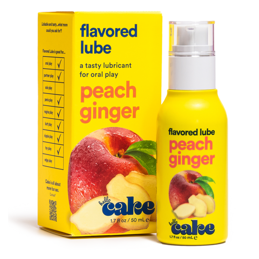 Hello Cake Peach Ginger Flavored Lube