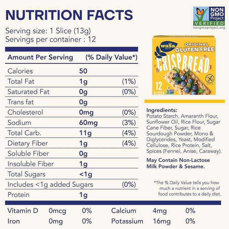 Wasa Original Crispbread, 5.4 oz