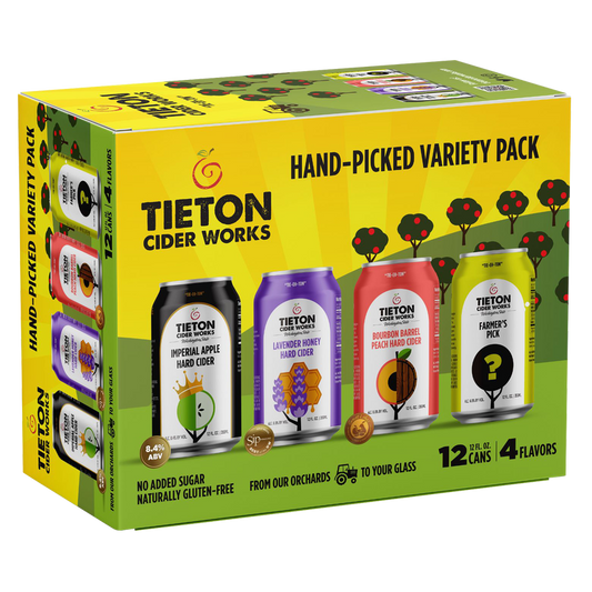 Tieton Cider Works Orchard Variety Pack 12pk 12oz