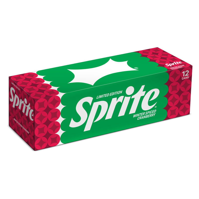 Sprite Winter Spiced Cranberry 12pk 12oz Can