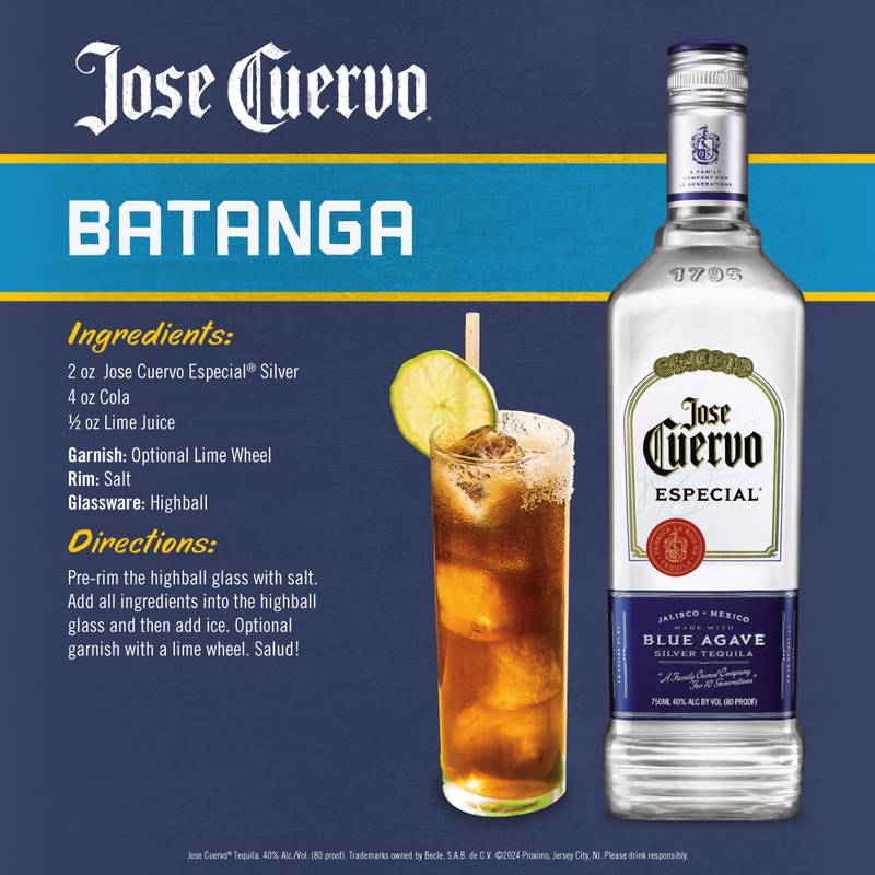 Jose Cuervo Especial Silver Tequila 750ml (80 Proof)