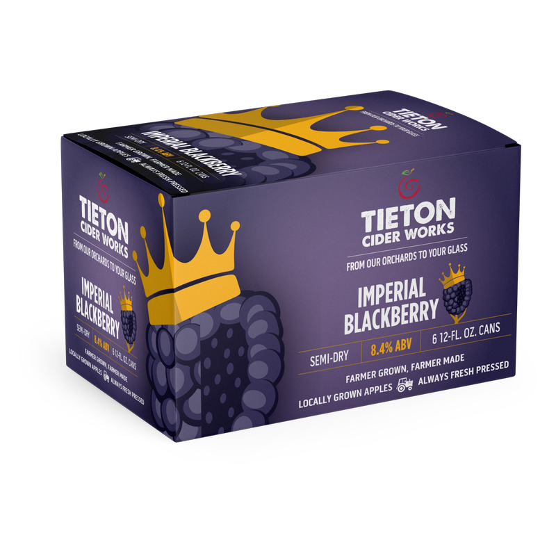 Tieton Imperial Blackberry 6pk 12oz Can