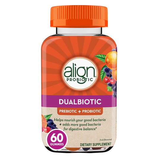 Align DualBiotic, Prebiotic + Probiotic 60 Gummies