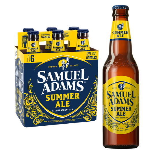 Sam Adams Summer Ale 6pk 12oz Bottle 5.3% ABV