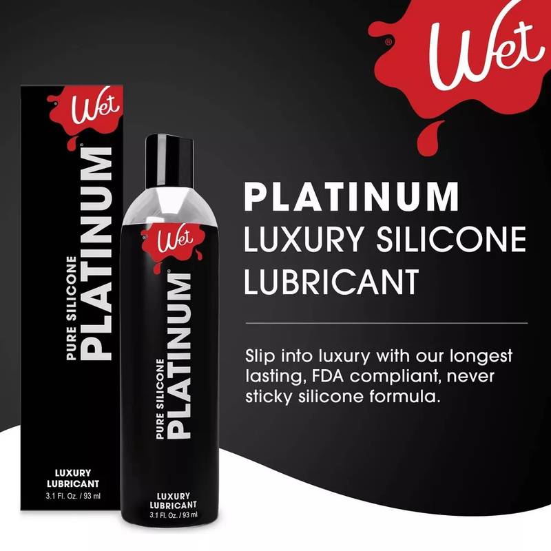 WET Platinum Pure Silicone Personal Lubricant
