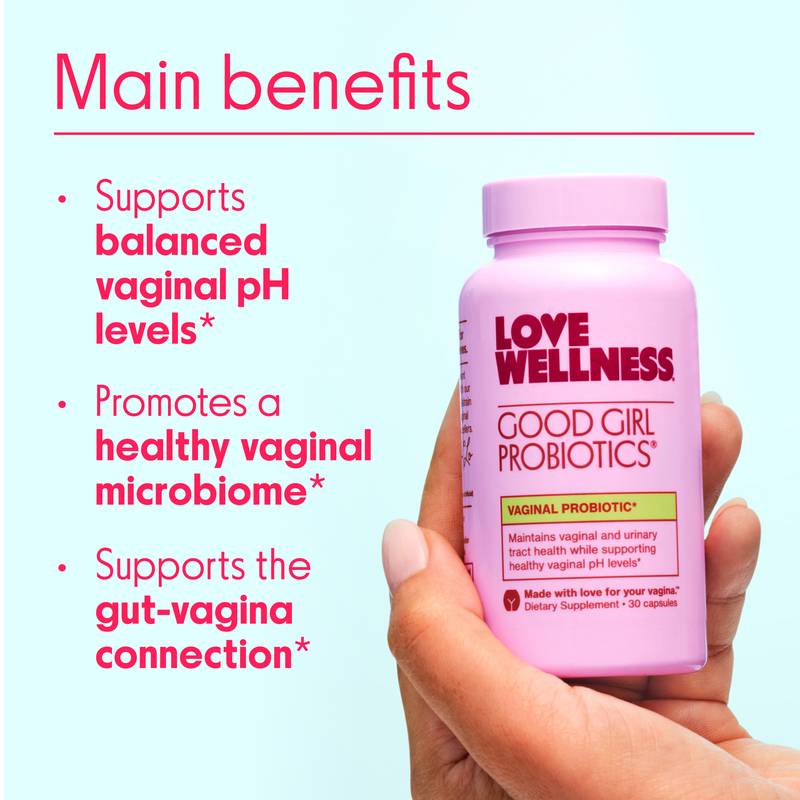Love Wellness Good Girl Probiotics Vaginal Probiotic 30ct