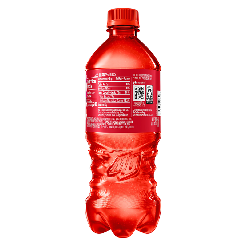 Mountain Dew Code Red 20oz Btl