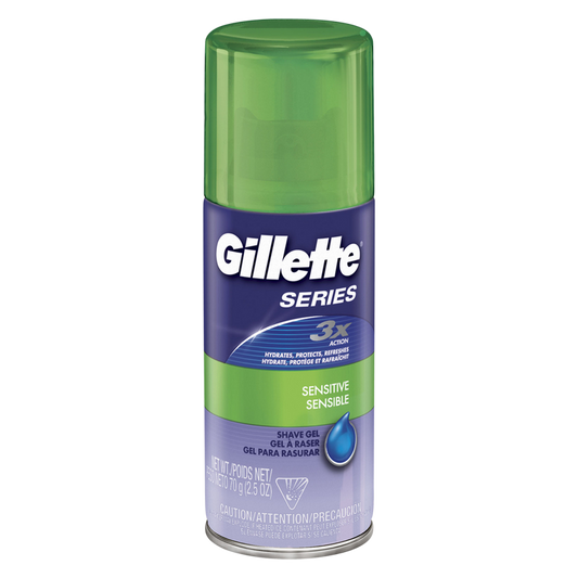 Gillette TGS Series Sensitive Shave Gel 2.5oz