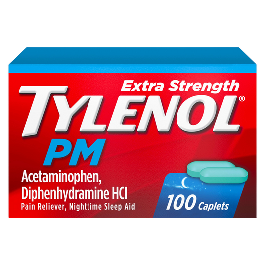 Tylenol PM Extra Strength Caplets, 100 Count