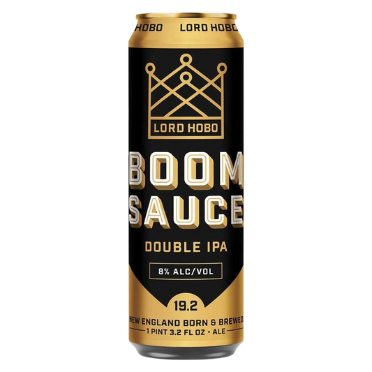 Lord Hobo Boomsauce Double IPA 19.2oz Can 8% ABV