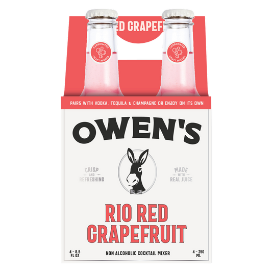 Owen's Rio Red Grapefruit 4pk 250ml Btl