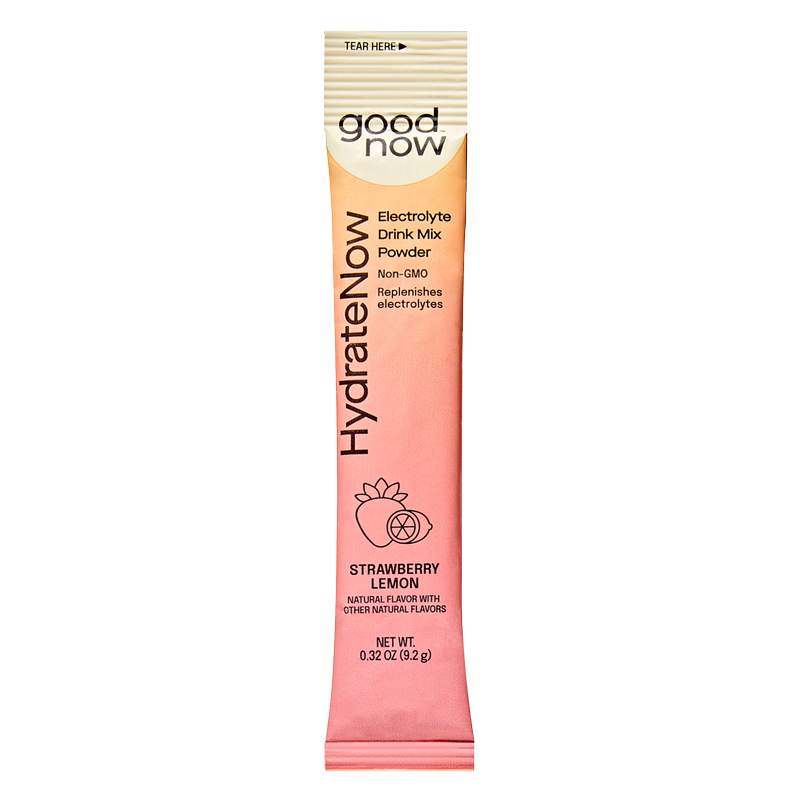 Goodnow Strawberry Lemon Electrolyte Drink Mix Powder