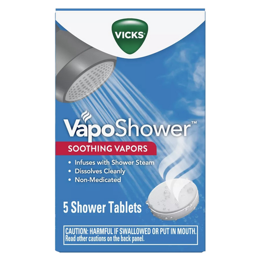 Vicks VapoShower, Dissolvable Shower Tablets, 5ct