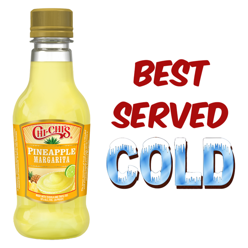 Chi-Chi's Wine-Based Pineapple Margarita Cocktail 187ml 20 Proof