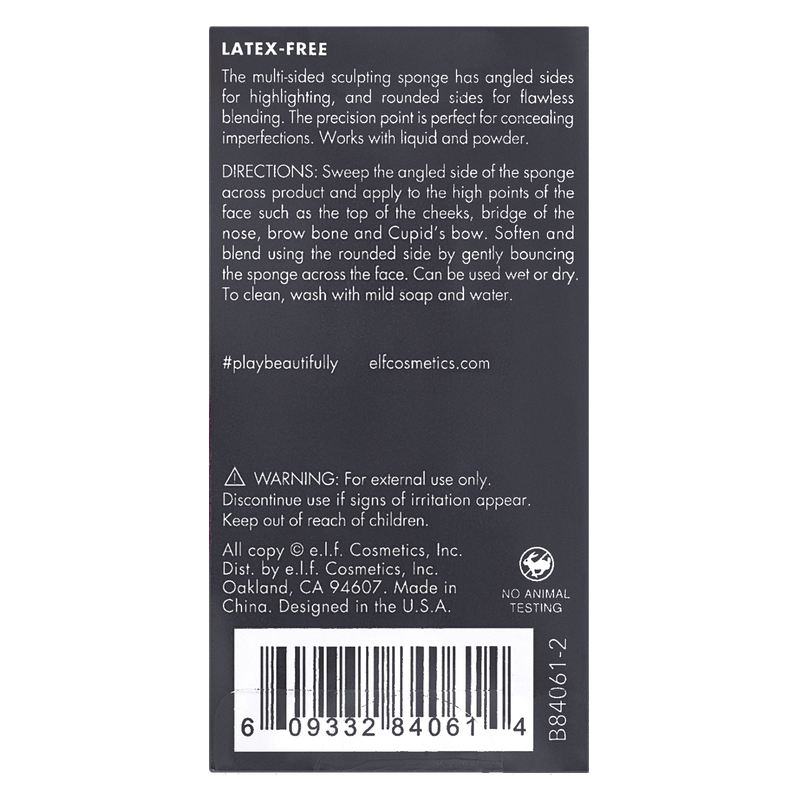 e.l.f. Total Face Sponge 1ct