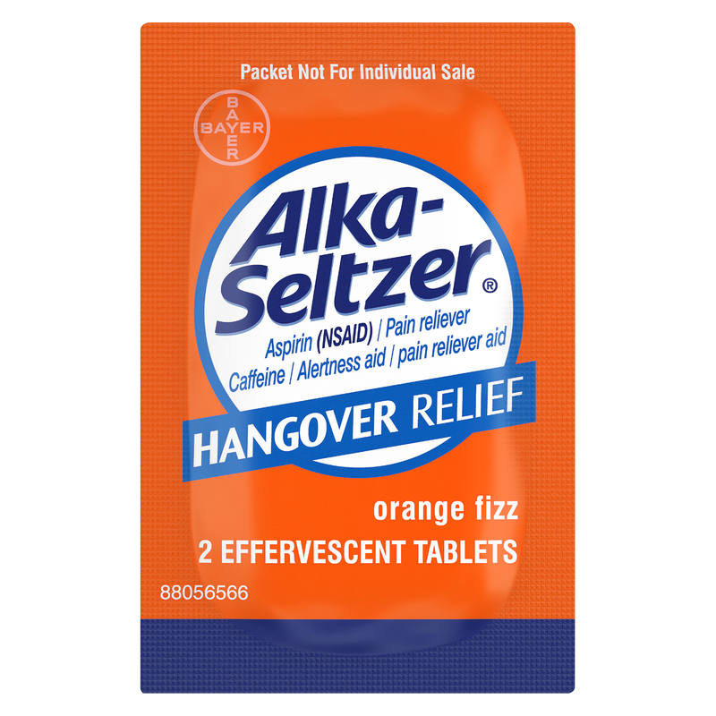 Alka-Seltzer Hangover Relief Effervescent Tablets, 20ct