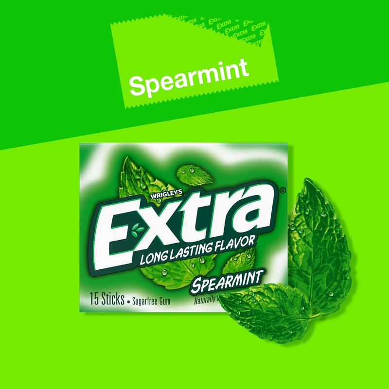 Extra Spearmint Gum 15ct