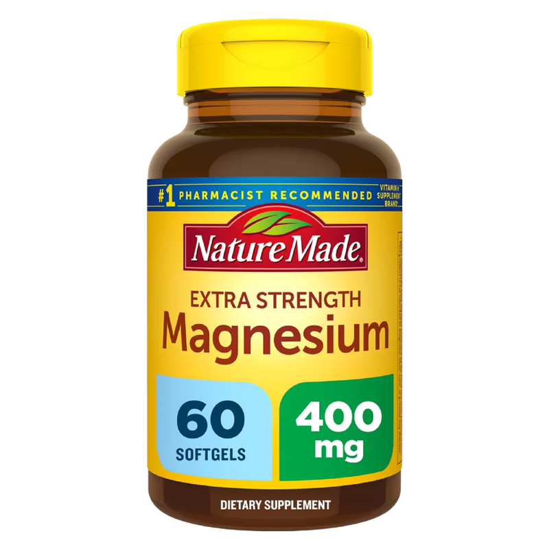 Nature Made 400mg Magnesium Softgels 60 ct