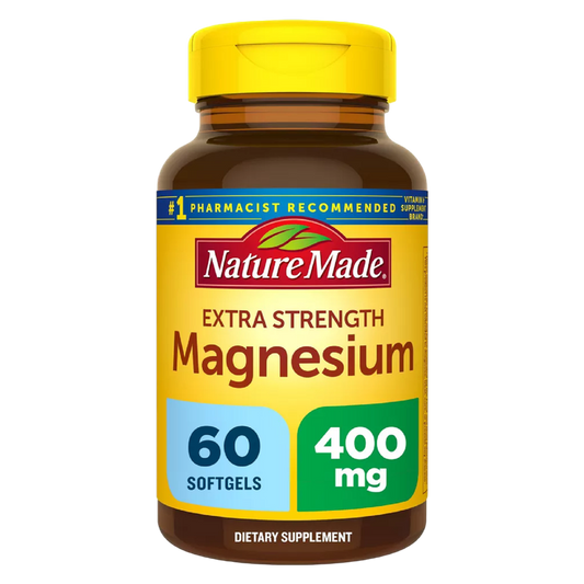 Nature Made 400mg Magnesium Softgels 60 ct