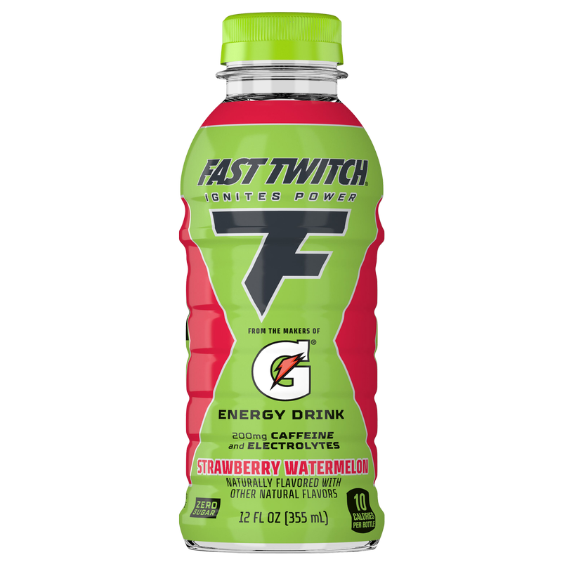 Fast Twitch Energy Drink Watermelon Strawberry 12oz Btl