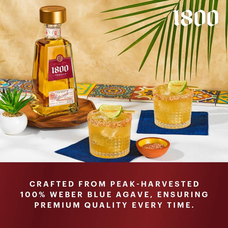 1800 Tequila Reposado 1.75L (80 Proof)