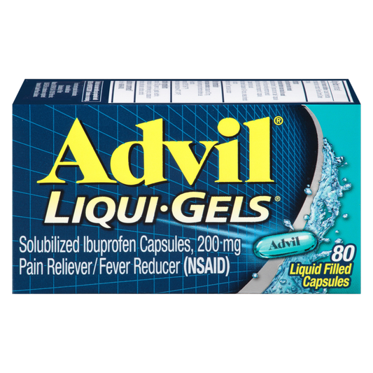 Advil Liqui-Gels 80ct