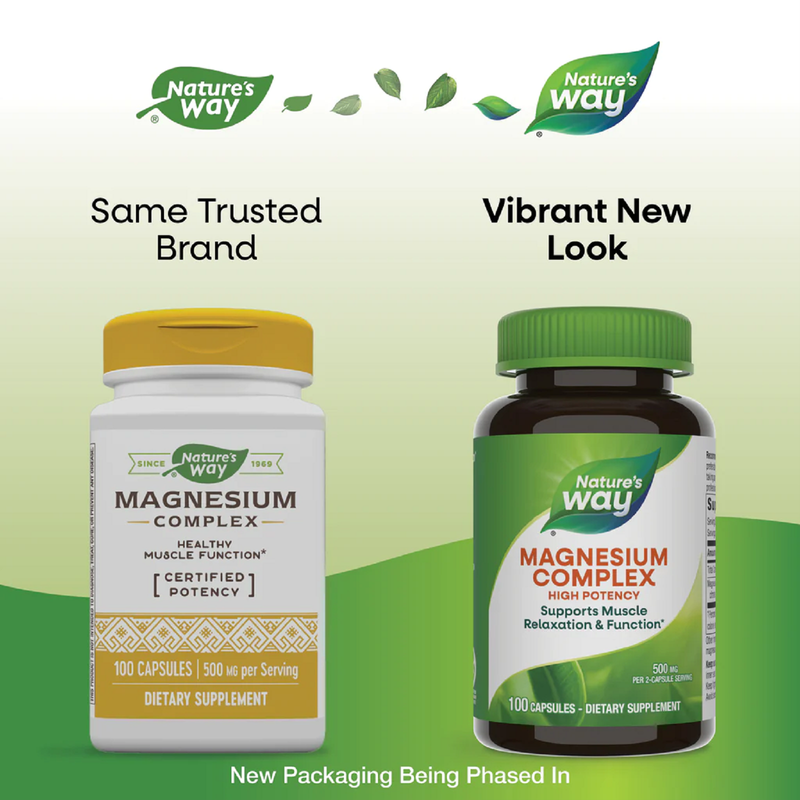 Nature's Way Magnesium Complex 500mg 100ct