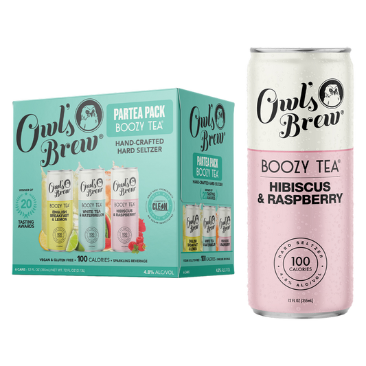 Owl's Brew Partea Pack Hard Seltzer 6pk 12oz Can 4.8% ABV