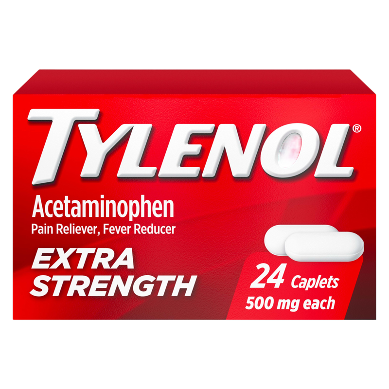 Tylenol Extra Strength Caplets 24ct