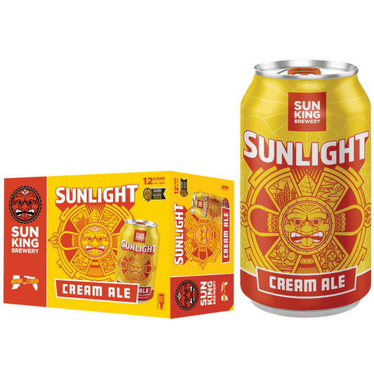Sun King Sunlight Cream Ale 12pk 12oz Can 5.2% ABV
