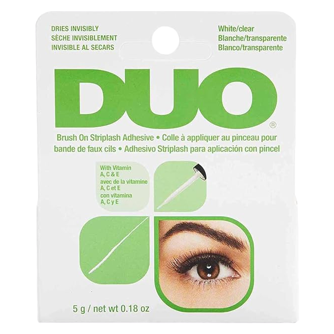 DUO Adhesive Lash Adhesive Brush on, Clear