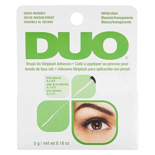 DUO Adhesive Lash Adhesive Brush on, Clear