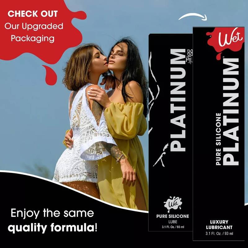 WET Platinum Pure Silicone Personal Lubricant
