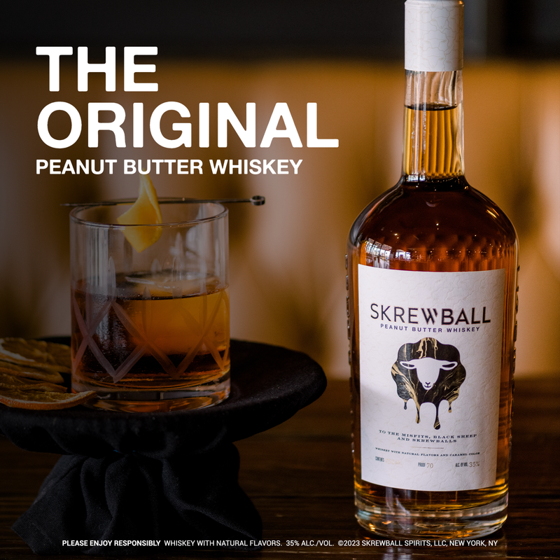 Skrewball Peanut Butter Whiskey 1L (70 Proof)